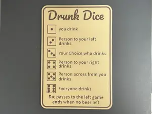 Drunk Dice Drinking Game