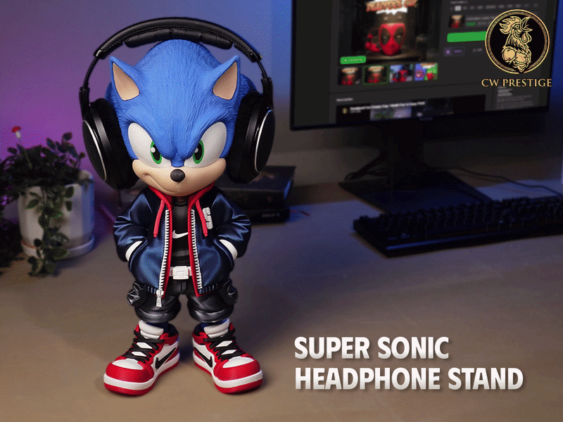 HEADPHONE HOLDER - Sonic Urban Vibes Collection