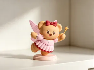 仙子黄油小熊-可爱潮玩盲盒福袋-儿童涂色玩具