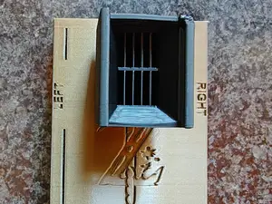 Microsd box with pin