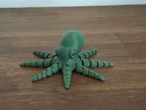 Articulated Flexi Octopus – cute 3D Print