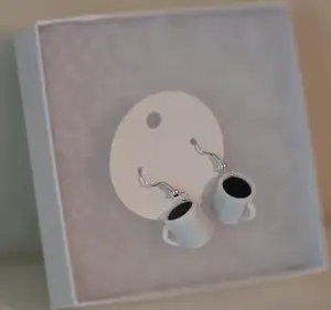 Coffee Cup Earrings
