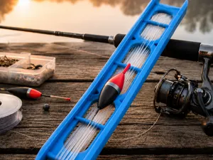 Enrouleur de ligne de pêche – compact et pratique