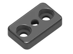 1/4 Zoll Mutter Aluprofil 40x40 Adapter