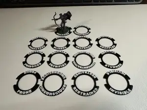 D&D Condition Ring Trackers