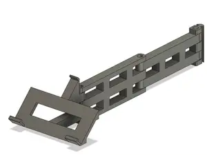 Swivel Sim Racing Keyboard Mount for AluProfiles