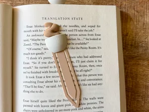 Coffee cup bookmark