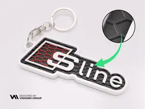 Audi Sline Keychain