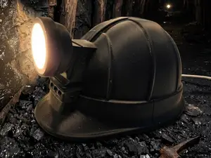 Mining Helmet Lamp (Desk or Wall Mounted)