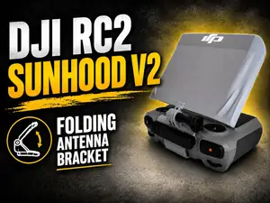 DJI Sunhood v2 DJI Badge "Folding Antenna Bracket"