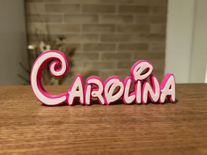 Carolina Name Disney Sign