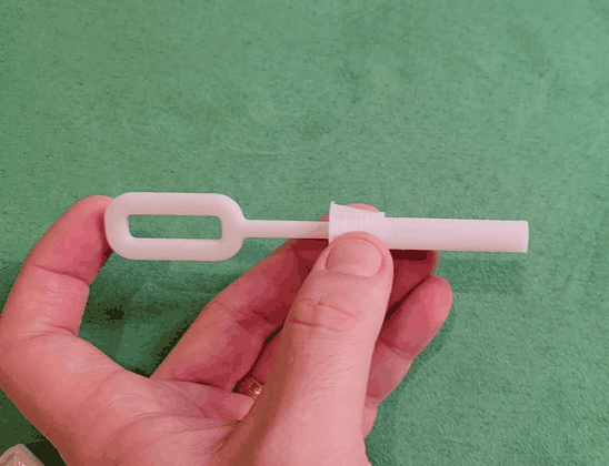 3D Printable Drywall Anchor with Locking Wings