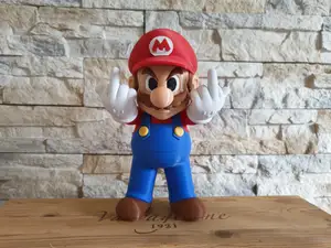 Angry Mario - No AMS Multi-Color / Multi-Part