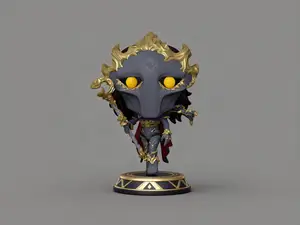 维克多-英雄联盟LOL双城之战-Funko丰高POP涂色玩具