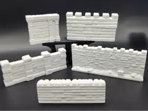 5 Stone Wall Miniatures