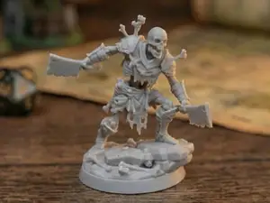 The Bone Berserker - Dual Cleaver Warrior
