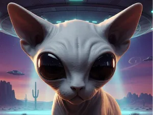 Alien’s best friend: Sphinx Cat
