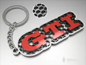 Vw GTI keychain