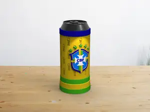 Porta Latas de 473ml de Brasil