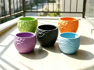 圆形花盆一(Round flowerpot 1)