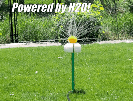 Droopy Daisy Spinning Sprinkler