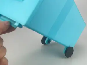 桌面垃圾桶 3D打印机废料桶 零食桶 嗑瓜子神器 分盘无需AMS 无需额外五金件 卡接装配 转动顺滑