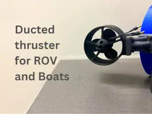 Ducted Thruster with propeller for ROV and Boats