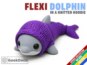 Flexi Knitted Dolphin - NO AMS