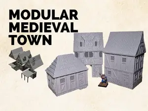 Modular Medieval Town VOL 3