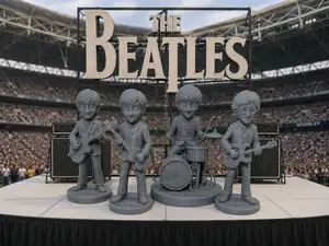 The Beatles figurine
