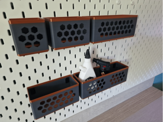 IKEA Skadis Boxen Set 01