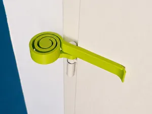 Spring automatic door closer for Ø13 mm door hinge