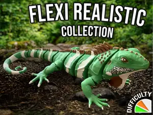Realistic Flexi Iguana