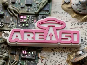 Portachiavi Area51