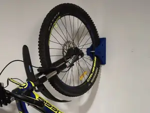 bike holder on the wall