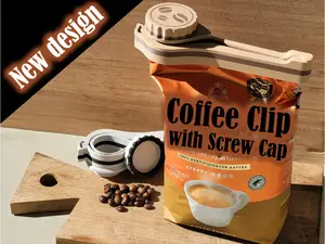Coffee Clip with Screw Cap