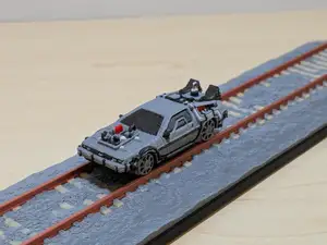 H0 1:87 DeLorean Time Machine - multi color