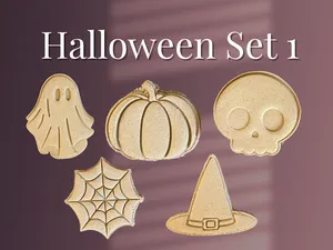 Halloween Cookie Cutters - Set 1