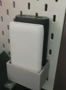 Power Bank holder for Skadis Board