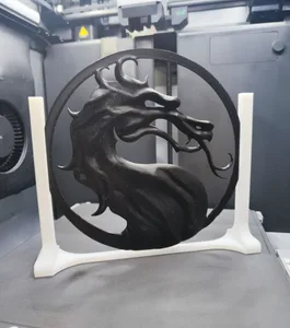 Mortal Kombat Logo 3D
