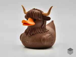 Highland Cow Duck