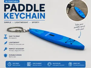 Paddle Keychain – Simple & Lightweight
