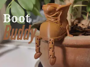 Boot with articulated legs