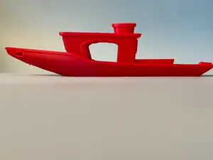 Long distorted Benchy