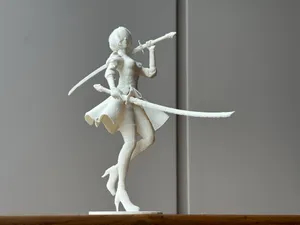 2B 手持双刀