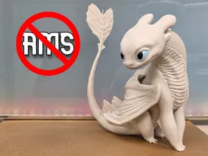Light Fury High Detail Model / NO AMS