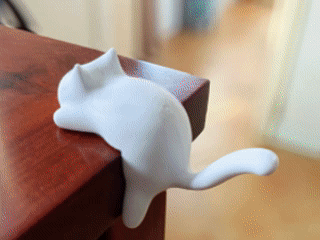 挂钩 桌面挂钩 猫猫课桌挂钩