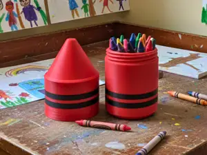The Crayon Keeper | Crayon Container Case