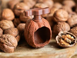 Walnut Shaped Nutcracker