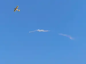 RC Plane Flour Bomb Drop – Aerial Target Fun!